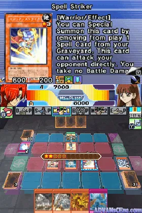 Yu-Gi-Oh! 5D's - Stardust Accelerator - World Championship 2009 (USA) (En,Ja,Fr,De,Es,It) screen shot game playing